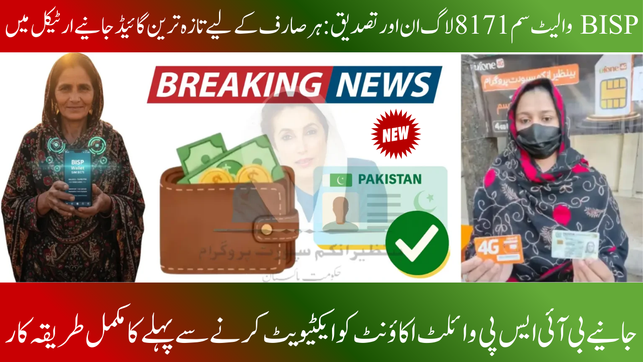 BISP Wallet SIM 8171 Login & Verification: A Comprehensive Guide for All Users